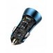 Baseus Golden Contactor Pro snabb billaddare USB Typ C / USB 40 W Strömförsörjning 3.0 Snabbladdning 4+ SCP FCP AFC + USB Typ C-