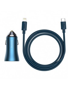 Baseus Golden Contactor Pro snabb billaddare USB Typ C / USB 40 W Strömförsörjning 3.0 Snabbladdning 4+ SCP FCP AFC + USB Typ C-