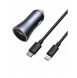 Baseus Golden Contactor Pro snabb billaddare USB Typ C / USB 40 W Strömförsörjning 3.0 Snabbladdning 4+ SCP FCP AFC + USB Typ C