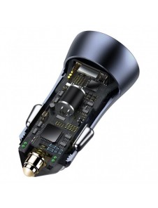 Baseus Golden Contactor Pro snabb billaddare USB Typ C / USB 40 W Strömförsörjning 3.0 Snabbladdning 4+ SCP FCP AFC + USB Typ C