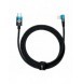 Baseus MVP 2 Armbåge rätvinklig strömförsörjningskabel med sido-USB Typ C / Lightning 2m 20W Blå (CAVP000321)