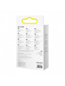 Baseus MVP 2 Armbåge rätvinklig strömförsörjningskabel med sido-USB Typ C / Lightning 2m 20W Blå (CAVP000321)