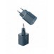 Baseus Super Si 1C snabbladdare USB Typ C 20W Strömförsörjning + USB Typ C - Lightning-kabel 1m blå (TZCCSUP-B03)