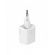 Baseus Super Si 1C snabbladdare USB Typ C 20W Strömförsörjning + USB Typ C - Lightning-kabel 1m vit (TZCCSUP-B02)