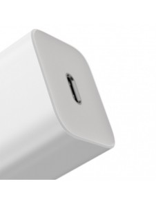 Baseus Super Si 1C snabbladdare USB Typ C 20W Strömförsörjning + USB Typ C - Lightning-kabel 1m vit (TZCCSUP-B02)