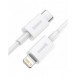 Baseus Superior-kabel USB Typ C - Lightning Power Delivery 20 W 1 m Vit (CATLYS-A02)
