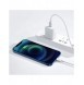 Baseus Superior-kabel USB Typ C - Lightning Power Delivery 20 W 1 m Vit (CATLYS-A02)
