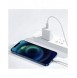 Baseus Superior-kabel USB Typ C - Lightning Power Delivery 20 W 1 m Vit (CATLYS-A02)