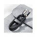 Baseus USB Typ C - Lightning 20W snabbladdningsdatakabel Strömförsörjning med skärmeffektmätare 2m svart (CATLSK-A01)