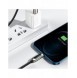 Baseus USB Typ C - Lightning 20W snabbladdningsdatakabel Strömförsörjning med skärmeffektmätare 2m svart (CATLSK-A01)