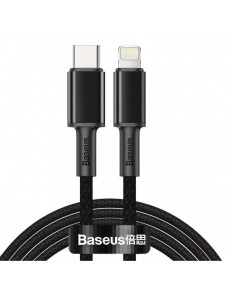 Baseus USB Typ C - Blixtkabel snabbladdning Strömförsörjning 20 W 2 m svart (CATLGD-A01)