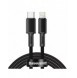 Baseus USB Typ C - Blixtkabel snabbladdning Strömförsörjning 20 W 2 m svart (CATLGD-A01)