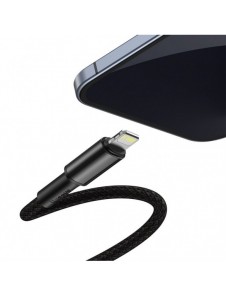 Baseus USB Typ C - Blixtkabel snabbladdning Strömförsörjning 20 W 2 m svart (CATLGD-A01)