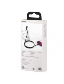 Baseus USB Typ C - Blixtkabel snabbladdning Strömförsörjning 20 W 2 m svart (CATLGD-A01)