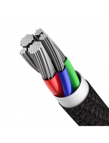 Baseus USB Typ C - Blixtkabel snabbladdning Strömförsörjning 20 W 2 m svart (CATLGD-A01)