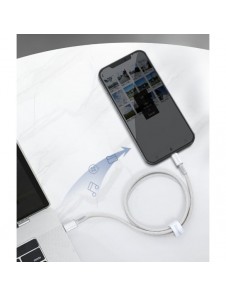 Baseus USB Typ C - Blixtkabel snabbladdning Strömförsörjning 20 W 2 m svart (CATLGD-A01)