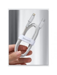 Baseus USB Typ C - Blixtkabel snabbladdning Strömförsörjning 20 W 2 m svart (CATLGD-A01)