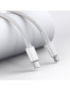 Baseus USB Type C-kabel - Blixtsnabb laddningseffekt 20 W 1 m vit (CATLGD-02)