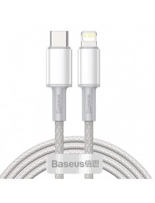 Baseus USB Type C-kabel - Blixtsnabb laddningseffekt 20 W 2 m vit (CATLGD-A02)