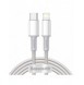 Baseus USB Type C-kabel - Blixtsnabb laddningseffekt 20 W 2 m vit (CATLGD-A02)