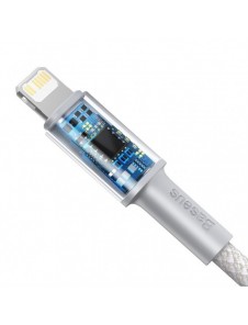 Baseus USB Type C-kabel - Blixtsnabb laddningseffekt 20 W 2 m vit (CATLGD-A02)