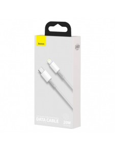 Baseus USB Type C-kabel - Blixtsnabb laddningseffekt 20 W 2 m vit (CATLGD-A02)