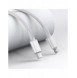 Baseus USB Type C-kabel - Blixtsnabb laddningseffekt 20 W 2 m vit (CATLGD-A02)