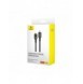 USB C-kabel - Lightning Baseus Unbreakable 20W 480Mbps 1m - svart
