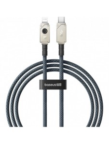 USB C-kabel - Lightning Baseus Unbreakable 20W 480Mbps 1m - vit