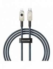 USB C-kabel - Lightning Baseus Unbreakable 20W 480Mbps 1m - vit