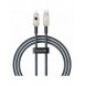 USB C-kabel - Lightning Baseus Unbreakable 20W 480Mbps 1m - vit