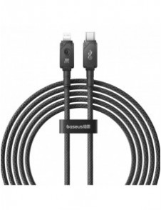 USB C-kabel - Lightning Baseus Unbreakable 20W 480Mbps 2m - svart