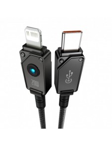USB C-kabel - Lightning Baseus Unbreakable 20W 480Mbps 2m - svart