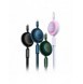 Baseus Bright Mirror 2 infällbar kabel 3-i-1-kabel USB Typ C - micro USB + Lightning + USB Typ C 3.5A 1.1m svart (CAMJ010201)