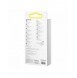 Baseus Bright Mirror 2 infällbar kabel 3-i-1-kabel USB Typ C - micro USB + Lightning + USB Typ C 3.5A 1.1m grön (CAMJ010206)
