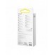 Baseus Flash Series II 3in1 snabbladdningskabel USB-A till USB-C / Micro-USB / Lightning 66W 480Mbps 1,2m Lila