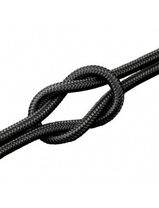 Baseus tre primära färger 3-i-1 USB - mikro-USB / Lightning / USB-C nylonflätad kabel 3,5A 1,2M svart (CAMLT-BSY01)