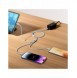 3in1 USB - micro USB / Lightning / USB C 3.5A 1.2m kabel Baseus StarSpeed - svart