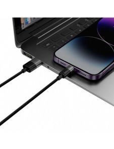 3in1 USB - micro USB / Lightning / USB C 3.5A 1.2m kabel Baseus StarSpeed - svart