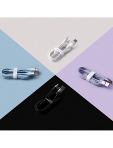3in1 USB - micro USB / Lightning / USB C 3.5A 1.2m kabel Baseus StarSpeed - svart