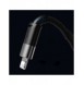 3in1 USB - micro USB / Lightning / USB C 3.5A 1.2m kabel Baseus StarSpeed - svart
