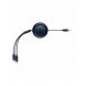 Baseus Bright Mirror 2-kabel 3-i-1-kabel USB Typ A - micro USB + Lightning + USB Typ C 3.5A 1.1m blå (CAMJ010003)
