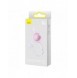 Baseus Bright Mirror 2 infällbar kabel 3-i-1-kabel USB Typ A - micro USB + Lightning + USB Typ C 66W 1,1m lila (CAMJ010105)