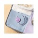 Baseus Bright Mirror 2 infällbar kabel 3-i-1-kabel USB Typ A - micro USB + Lightning + USB Typ C 66W 1,1m lila (CAMJ010105)