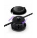 Baseus Bright Mirror 2 infällbar kabel 3-i-1-kabel USB Typ A - micro USB + Lightning + USB Typ C 66W 1,1m lila (CAMJ010105)