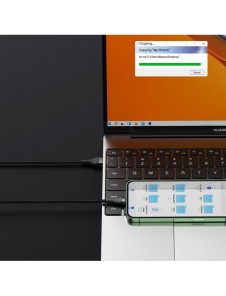 Baseus Flash Series II-kabel USB - USB Typ C / Lightning / micro USB 100 W 1,2 m svart (CASS030001)