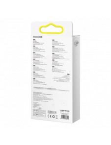 Baseus Flash Series II-kabel USB - USB Typ C / Lightning / micro USB 100 W 1,2 m blå (CASS030003)