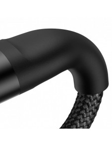 Baseus Flash Series II-kabel USB Typ C - USB Typ C / Lightning / micro USB 100 W 1,5 m svart (CASS030201)