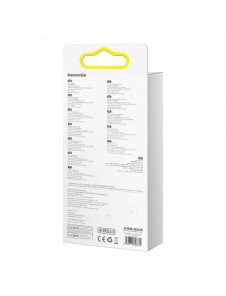 Baseus Flash Series II-kabel USB Typ C - USB Typ C / Lightning / micro USB 100 W 1,5 m svart (CASS030201)