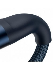 Baseus Flash Series II-kabel USB Typ C / USB Typ A - USB Typ C / Lightning / micro USB 100 W 1,5 m blå (CASS030203)